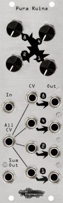 Eurorack Module Pura Ruina (Silver) from Noise Engineering