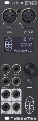 Eurorack Module µTune - black edition from Tubbutec