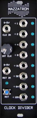 Eurorack Module Clock Divider from Mazzatron