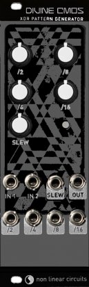 Eurorack Module Divine CMOS - Magpie black panel from Nonlinearcircuits