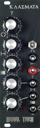 Eurorack Module Klasmata Black from Rebel Technology