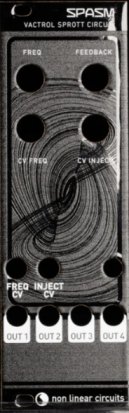 Eurorack Module Spasm from Nonlinearcircuits