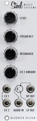 Eurorack Module Discrete VCF from Stoel Music Systems