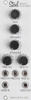 Eurorack Module 2044 Low Pass Filter from Stoel Music Systems