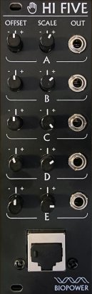 Eurorack Module Hi Five from Biopower Audio