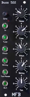 Eurorack Module BASS 522 from MFB