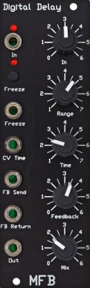 Eurorack Module Digital Delay from MFB