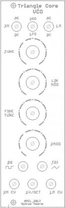 Eurorack Module APEL TriCore VCO from Other/unknown