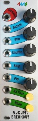 Eurorack Module SCMBO V2 (shuffling clock multiplier breakout) from 4ms Company