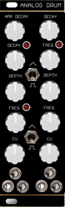 Eurorack Module Analog /FM Drum from Barton Musical Circuits