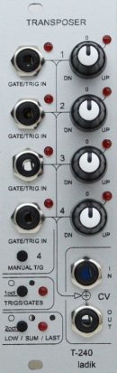 Eurorack Module T-240 Transposer from Ladik