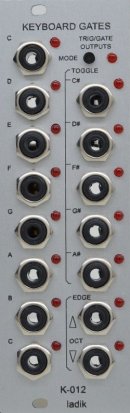 Eurorack Module Keyboard gates from Ladik