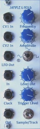 Eurorack Module Sample & Hold + LFO from Liivatera