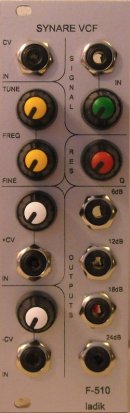 Eurorack Module F-510 Synare VCF from Ladik