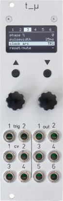 Eurorack Module t_μ Micro Temps_Utile from Michigan Synth Works