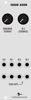 Eurorack Module Squid Axon from Nonlinearcircuits