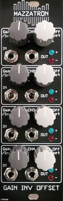 Eurorack Module Gain Invert Offset from Mazzatron