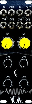 Eurorack Module Dual VCA from NoisyFruitsLab