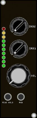 Eurorack Module Performance Mixer Channel Module from Other/unknown