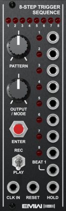 Eurorack Module 8-Step Trigger Sequencer from EMW