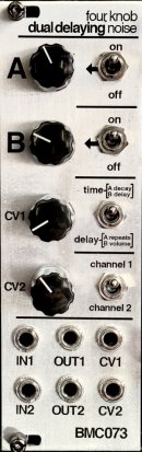 Eurorack Module BMC073 4 Knob Dual Delaying Noise from Barton Musical Circuits