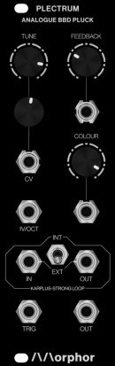 Eurorack Module Plectrum - Analogue BBD Pluck from Morphor