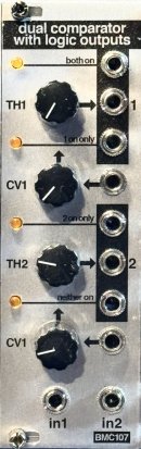 Eurorack Module BMC107 Dual Comparator w/ Logic from Barton Musical Circuits