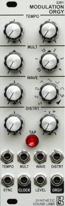 Eurorack Module Modulation Orgy 2.0 (Silver Panel) from Synthetic Sound Labs