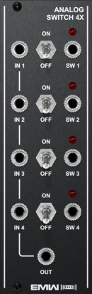 Eurorack Module ANALOG SWITCH 4X from EMW