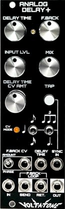 Eurorack Module Analog Delay + from Volt-a-tone