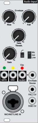 Eurorack Module Audio Input (prototype) from Intellijel