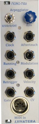 Eurorack Module Mono-MIDI from Liivatera