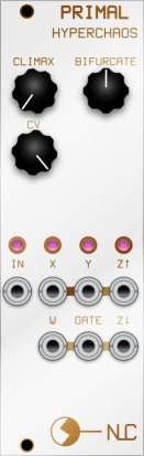 Eurorack Module Primal Hyperchaos from Nonlinearcircuits