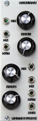 Eurorack Module Dual VCA from Pittsburgh Modular