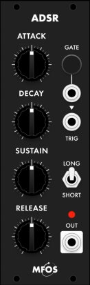 Eurorack Module MFOS ADSR from MFOS