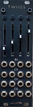 Eurorack Module Twiigs (black) from CalSynth