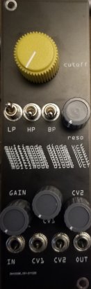 Eurorack Module Multimode Diode VCF from Other/unknown