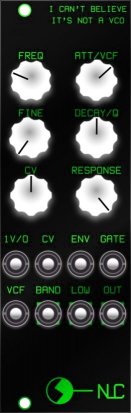 Eurorack Module I Can't Believe It's Not A VCO from Nonlinearcircuits