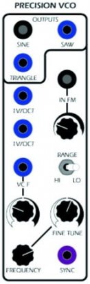 Serge Module PCO Precision Oscillator from Serge