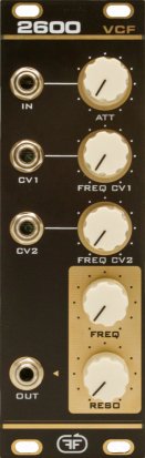 Eurorack Module VCF2600 from Feedback