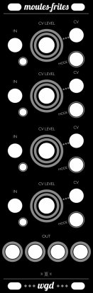 Eurorack Module moules-frites from WGD Modular