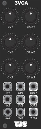 Eurorack Module 3VCA from VH.S