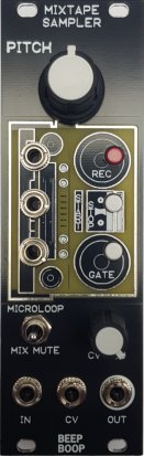 Eurorack Module MIXTAPE Sampler V1 from BeepBoop Electronics