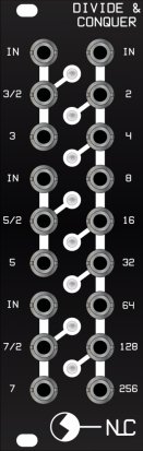 Eurorack Module Divide & Conquer (explicit panel) from Other/unknown