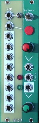 Eurorack Module LFSR2R from Gieskes