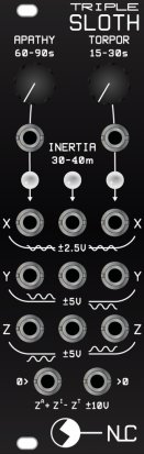 Eurorack Module Triple Sloth (explicit panel) from Other/unknown