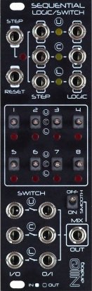 Eurorack Module SEQUENTIAL LOGIC/SWITCH from NIIO analog