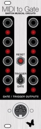 Eurorack Module Barton MIDI-To-Gate from Barton Musical Circuits