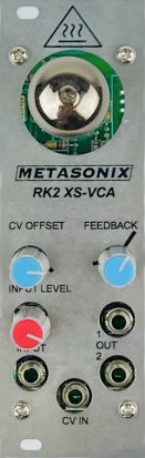 Eurorack Module RK2 XS-VCA from Metasonix