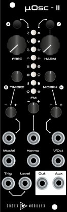 Eurorack Module µOsc-II from Codex Modulex